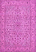 Persian Pink Traditional Rug, tr113pnk