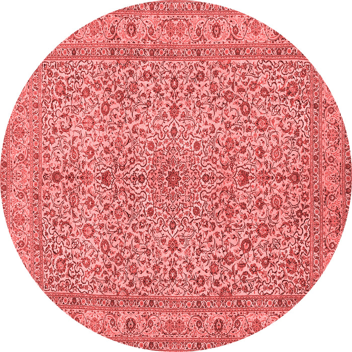 Machine Washable Persian Red Traditional Rug, wshtr113red