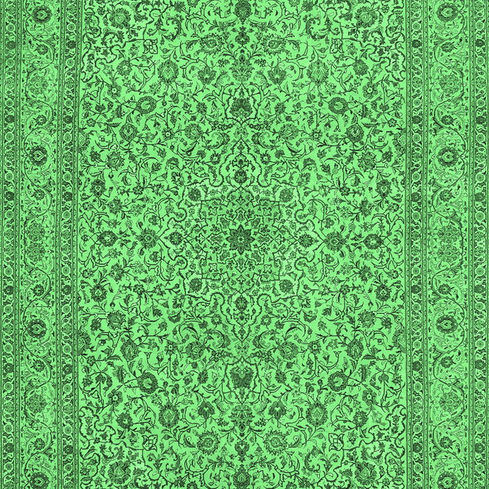 Persian Emerald Green Traditional Rug, tr113emgrn