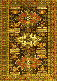 Persian Yellow Traditional Rug, tr1140yw