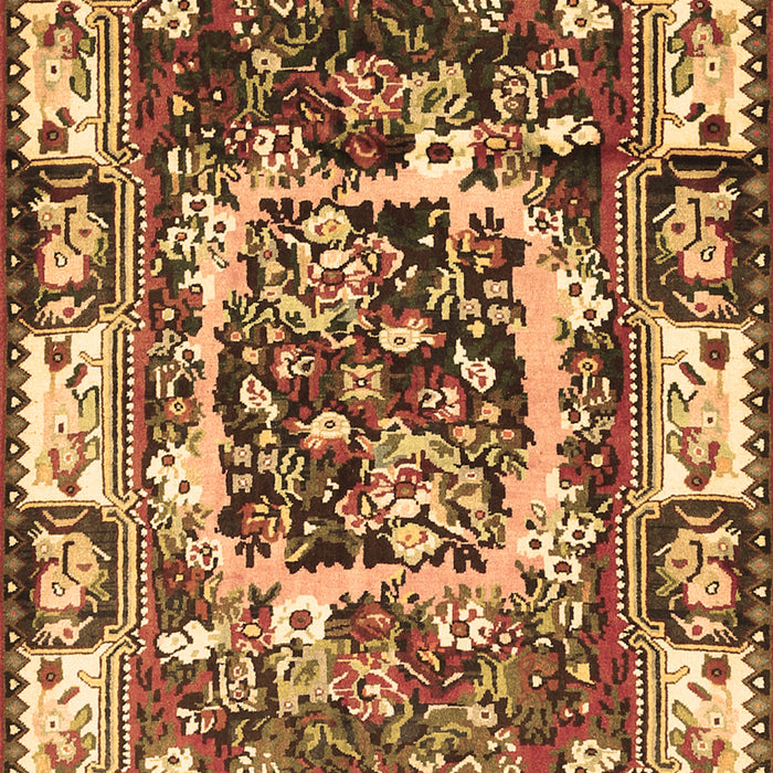 Persian Brown Traditional Rug, tr1141brn