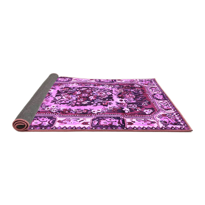 Sideview of Persian Purple Traditional Rug, tr1141pur