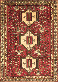 Persian Brown Traditional Rug, tr1142brn