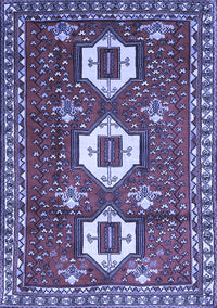 Persian Blue Traditional Rug, tr1142blu