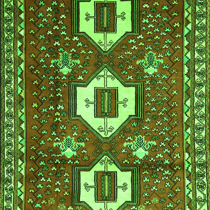 Persian Green Traditional Rug, tr1142grn