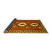 Sideview of Persian Yellow Traditional Rug, tr1142yw