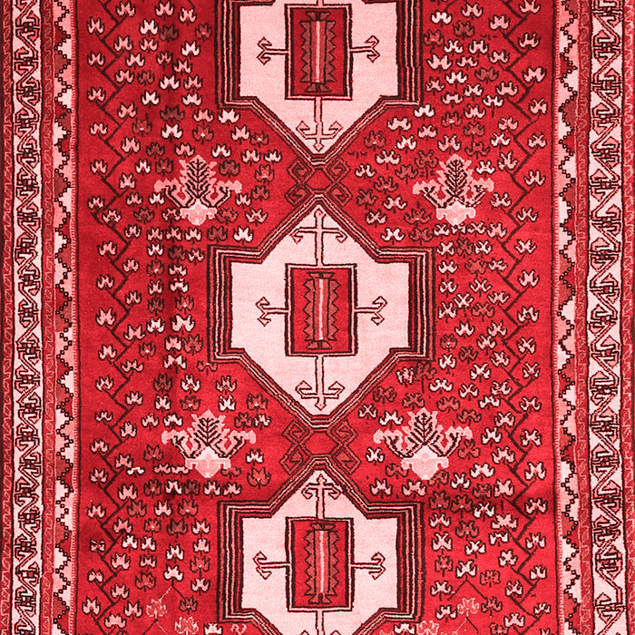 Persian Red Traditional Area Rugs