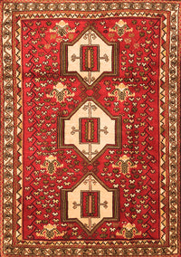 Persian Orange Traditional Rug, tr1142org