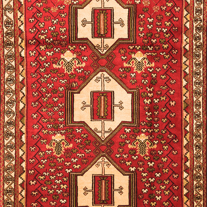 Persian Orange Traditional Rug, tr1142org
