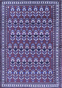 Persian Blue Traditional Rug, tr1143blu