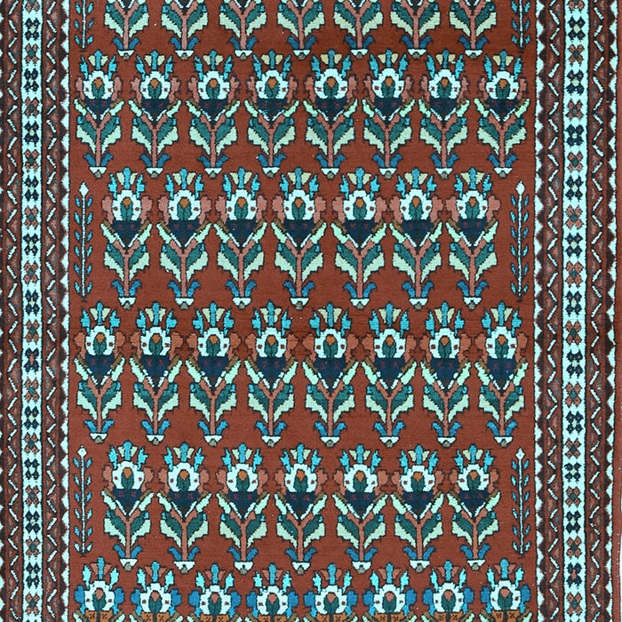 Persian Light Blue Traditional Rug, tr1143lblu