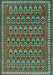 Persian Turquoise Traditional Rug, tr1143turq