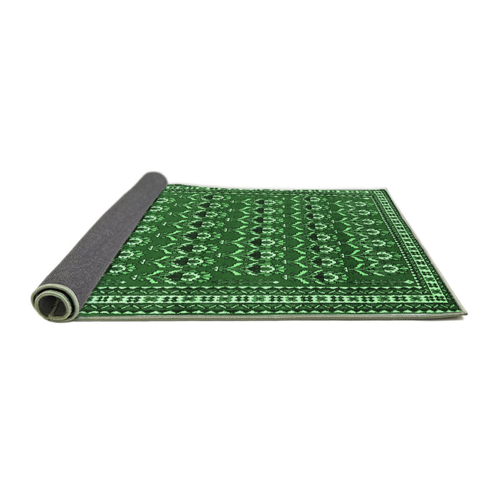 Sideview of Persian Emerald Green Traditional Rug, tr1143emgrn