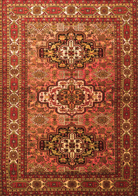 Persian Orange Traditional Rug, tr1144org