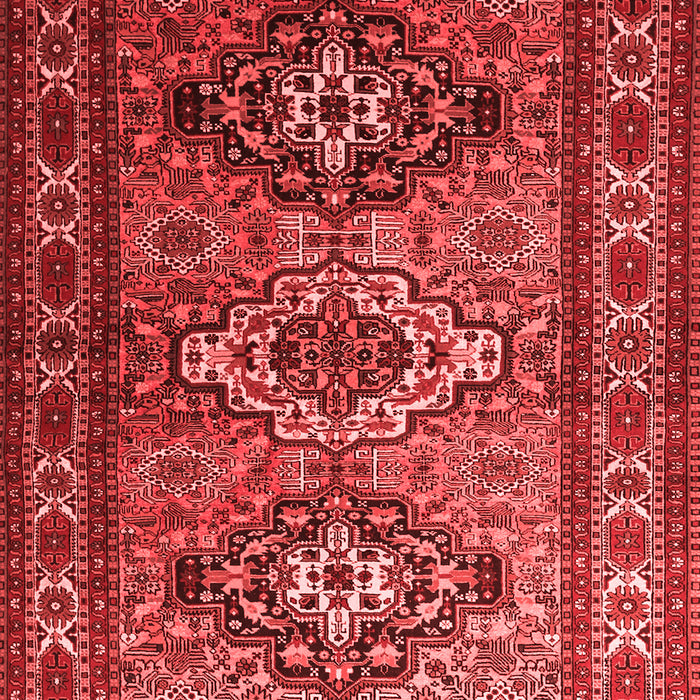 Machine Washable Persian Red Traditional Rug, wshtr1144red