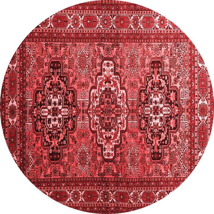 Machine Washable Persian Red Traditional Rug, wshtr1144red