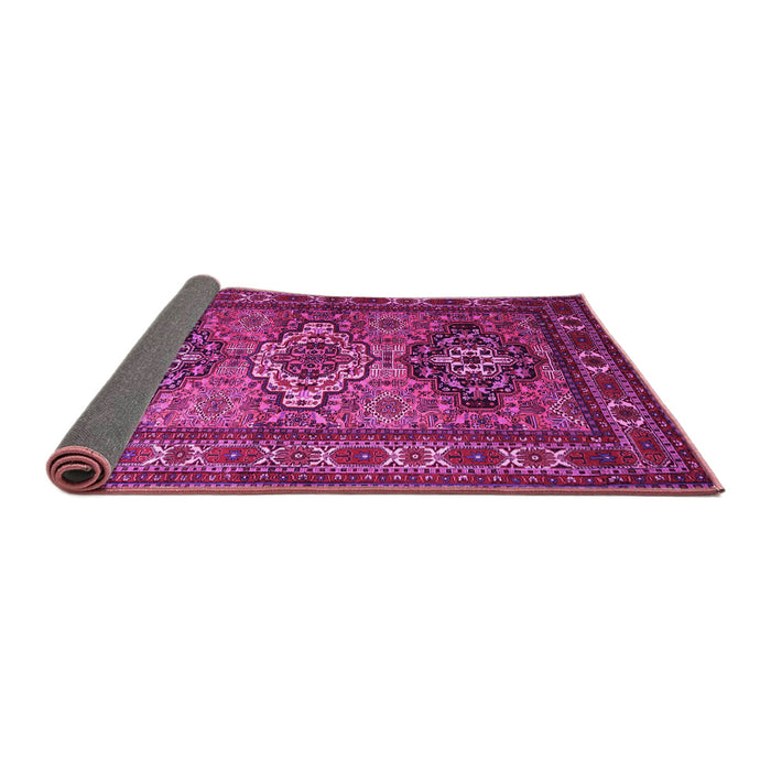 Sideview of Persian Pink Traditional Rug, tr1144pnk