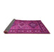 Sideview of Persian Pink Traditional Rug, tr1144pnk