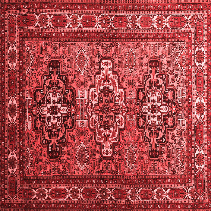 Machine Washable Persian Red Traditional Rug, wshtr1144red
