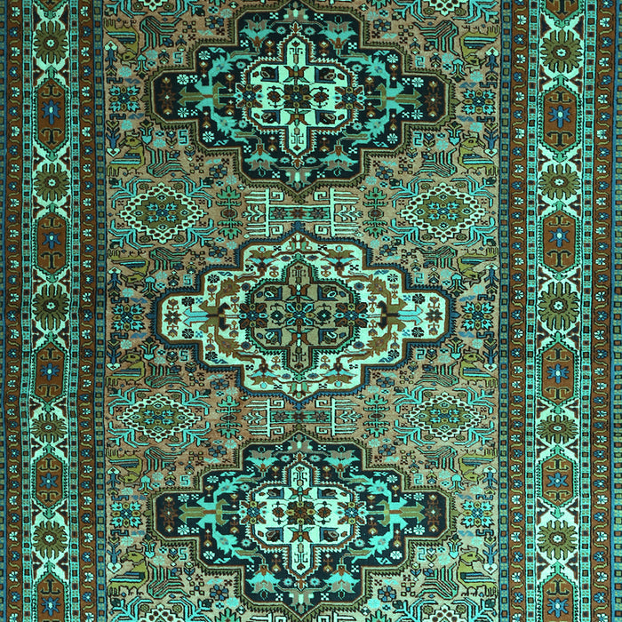 Persian Turquoise Traditional Rug, tr1144turq