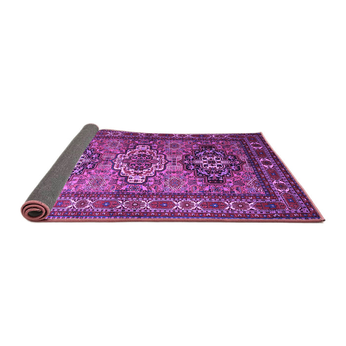 Sideview of Persian Purple Traditional Rug, tr1144pur