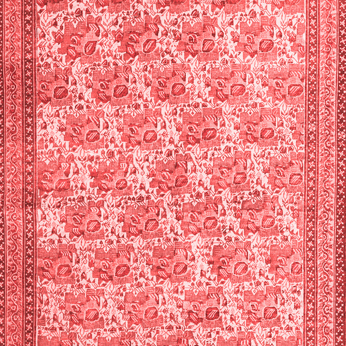 Machine Washable Persian Red Traditional Rug, wshtr1145red