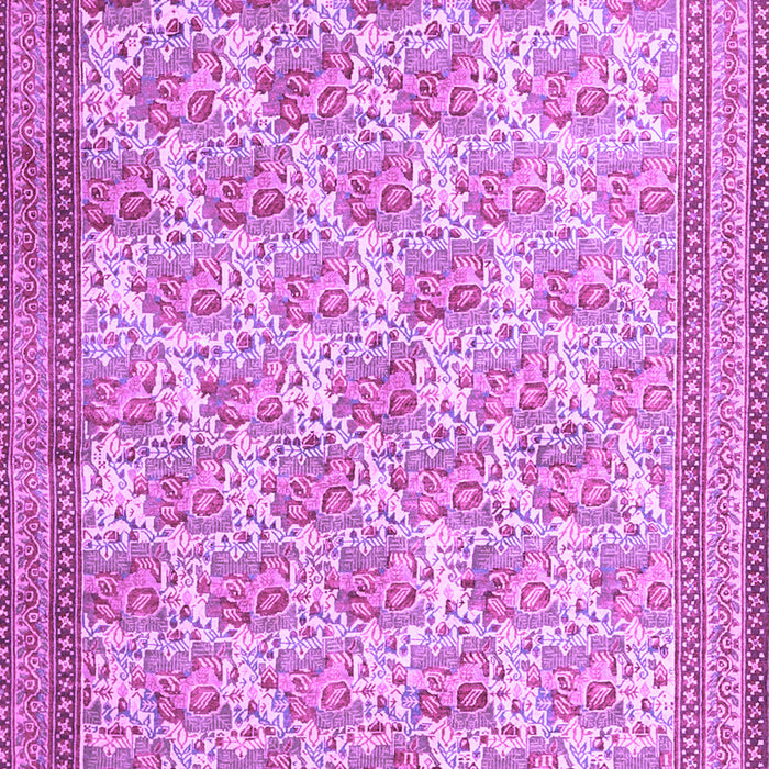 Machine Washable Persian Purple Traditional Area Rugs, wshtr1145pur
