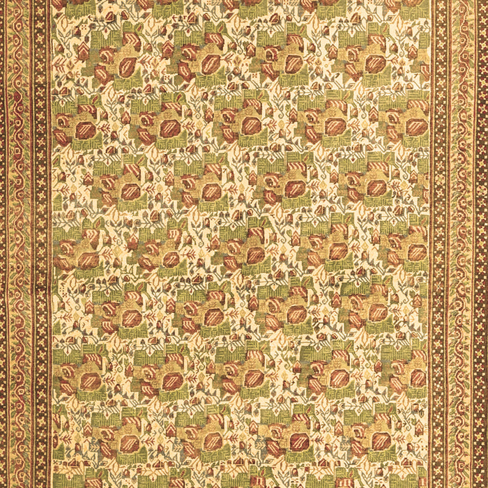 Machine Washable Persian Brown Traditional Rug, wshtr1145brn