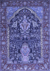 Persian Blue Traditional Rug, tr1146blu