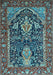 Persian Light Blue Traditional Rug, tr1146lblu