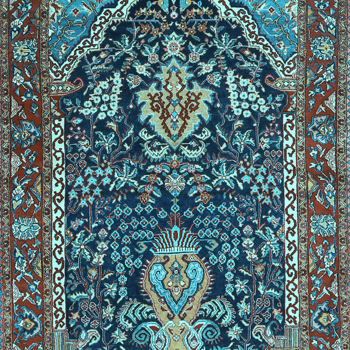 Persian Light Blue Traditional Rug, tr1146lblu