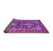 Sideview of Persian Purple Traditional Rug, tr1146pur