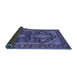 Sideview of Persian Blue Traditional Rug, tr1146blu