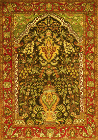 Persian Yellow Traditional Rug, tr1146yw