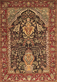 Persian Brown Traditional Rug, tr1146brn