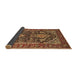 Sideview of Persian Brown Traditional Rug, tr1146brn