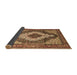 Sideview of Medallion Brown Traditional Rug, tr1147brn