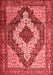 Medallion Red Traditional Area Rugs