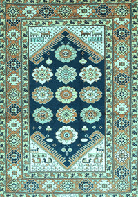 Persian Light Blue Traditional Rug, tr1149lblu