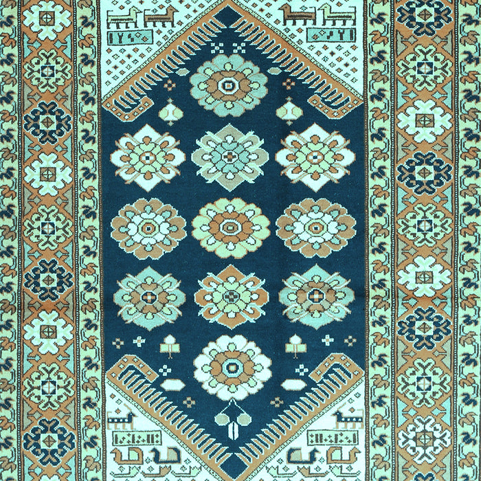 Persian Light Blue Traditional Rug, tr1149lblu