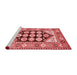 Traditional Red Washable Rugs