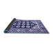 Sideview of Persian Blue Traditional Rug, tr1149blu