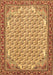 Persian Brown Traditional Rug, tr114brn