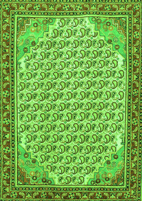 Persian Green Traditional Rug, tr114grn