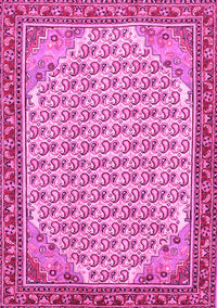 Persian Pink Traditional Rug, tr114pnk