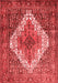 Medallion Red Traditional Area Rugs