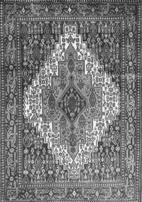 Medallion Gray Traditional Rug, tr1150gry