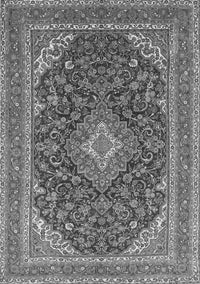 Medallion Gray Traditional Rug, tr1151gry