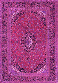 Medallion Pink Traditional Rug, tr1152pnk