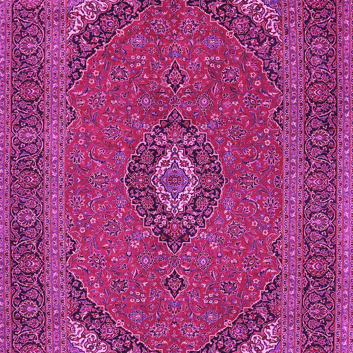 Medallion Pink Traditional Rug, tr1152pnk